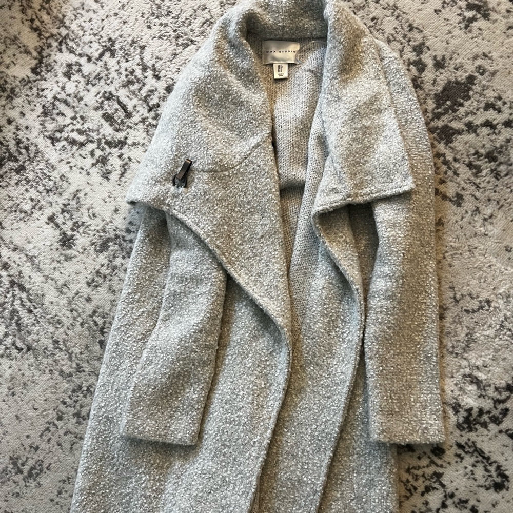 Grey small max studio coat